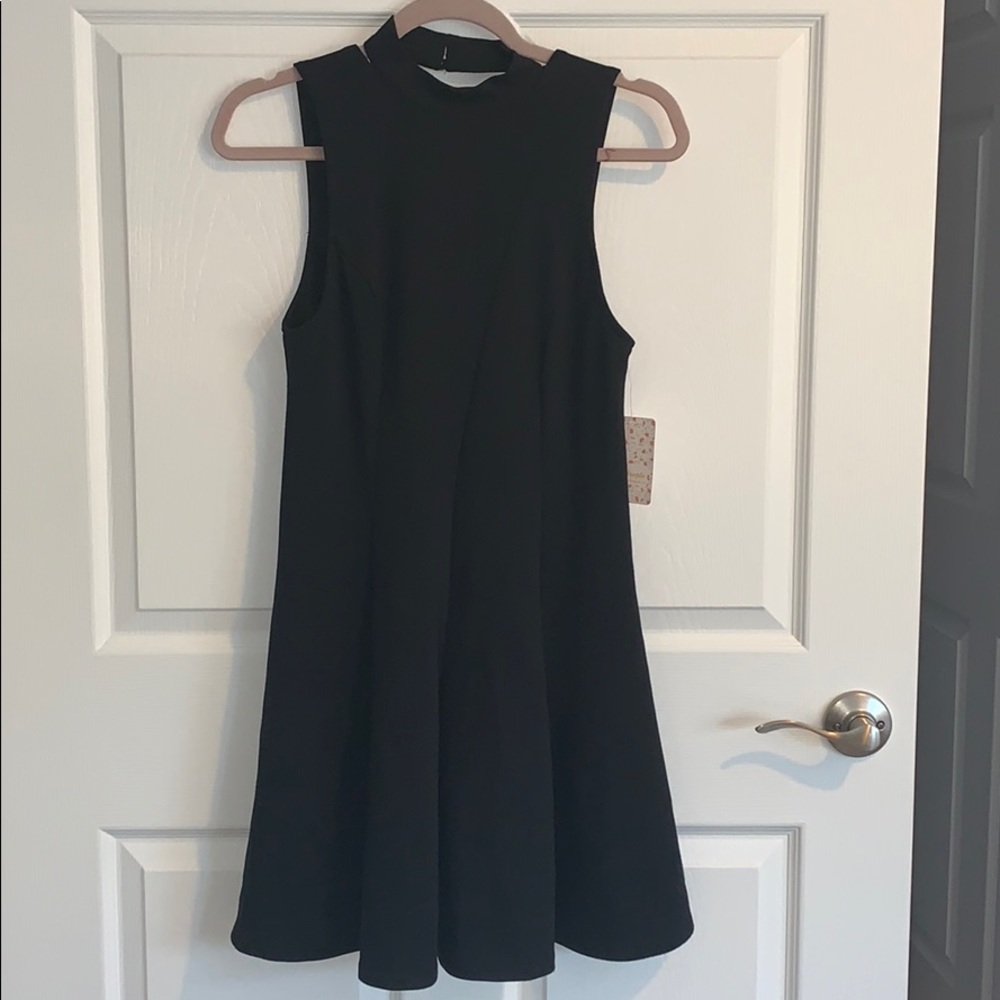 Free People Black Dress